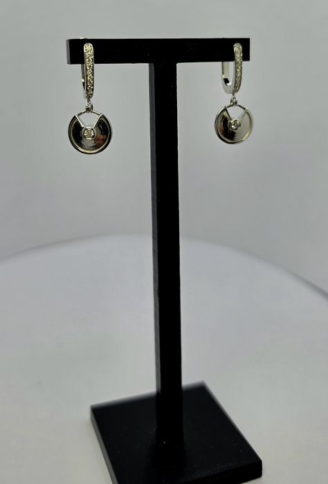 Золоті сережки з діамантами 0.32 ct