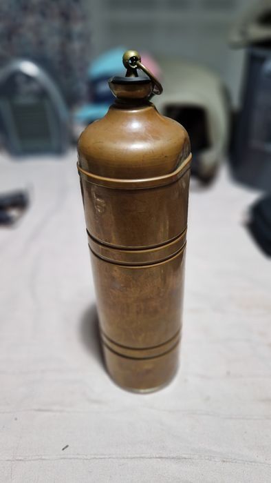 Garrafa cobre antiga 1L