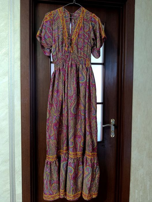 Шовкова Сукня Платье S/M