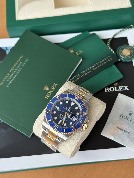 Rolex Submariner 41 aço e ouro 2020