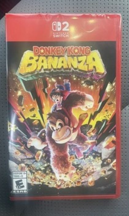 Vendo Donkey Kong Bananza para Nintendo Switch 2 selado