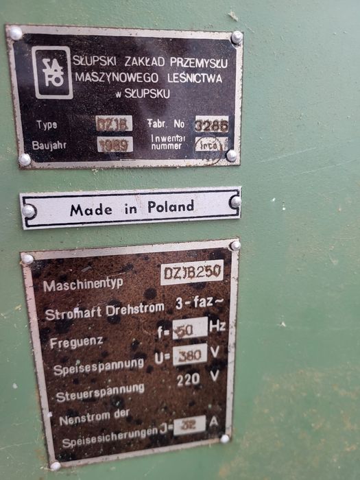 ШЛПС, стрічкошліфувальний верстат SAFO