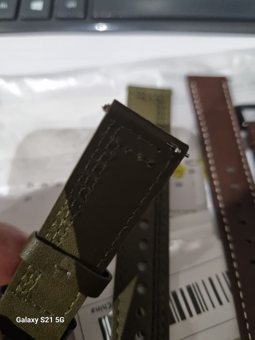 Bracelets relógio couro