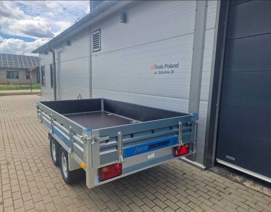 Przyczepa samochodowa dwuosiowa Faro Magicus do 750 kg