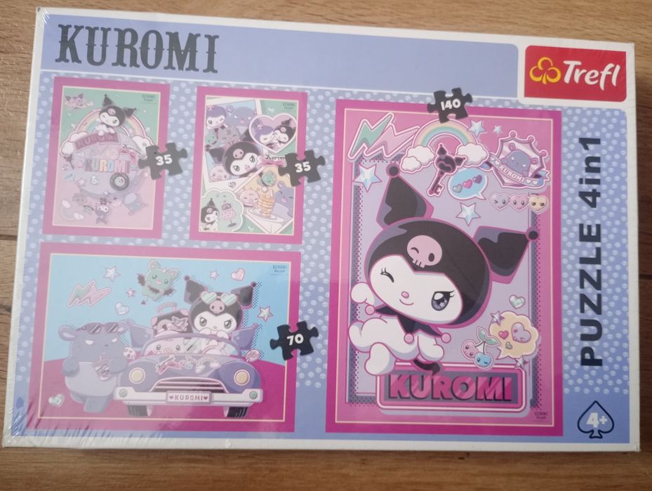 Puzzle Trefl Kuromi 4w1