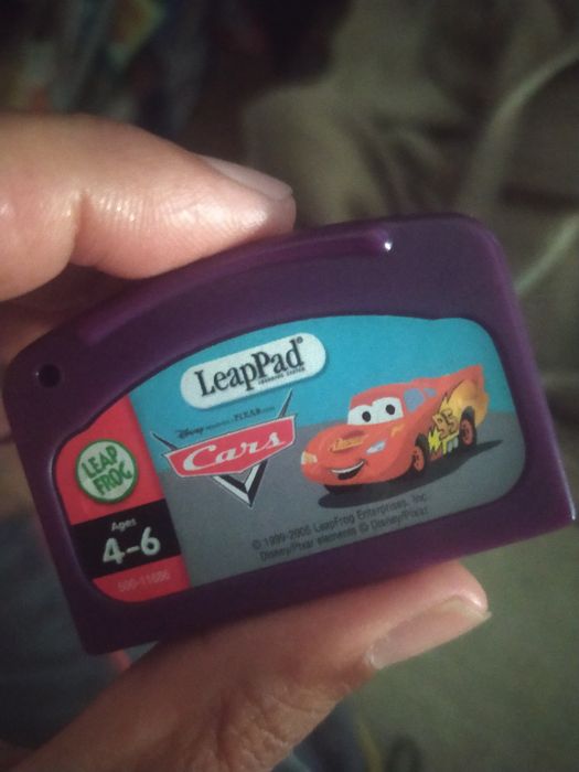 Leapfrog ou leappad cartucho disney cars 4-6 anos - oferta dos portes de envio
