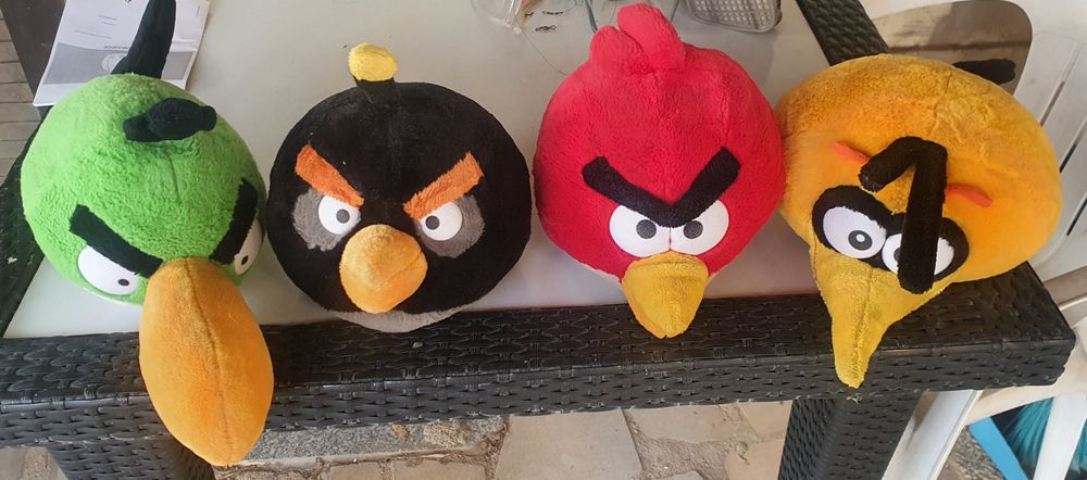Bonecos Angry birds