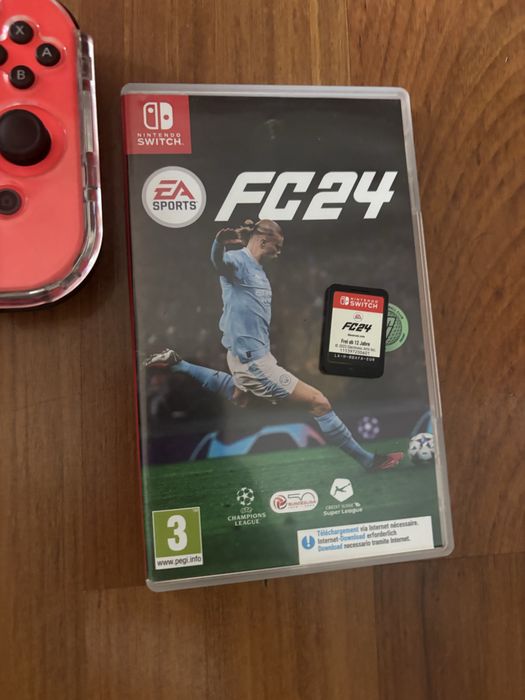 Nintendo switch com jogo