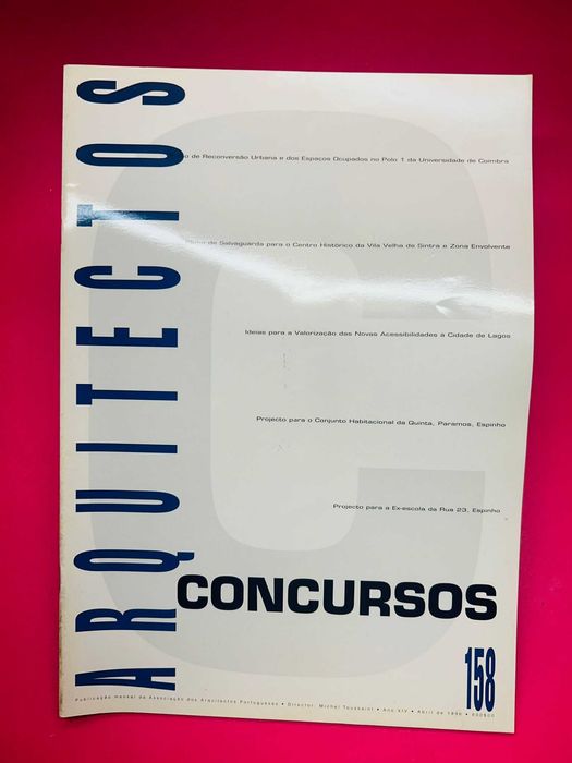 Jornal Arquitectos - Concursos - nº158