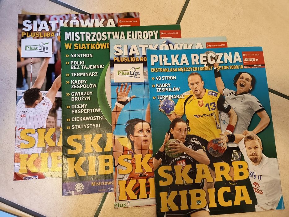 Skarby Kibica Siatkówka/Piłka ręczna 2009 zestaw