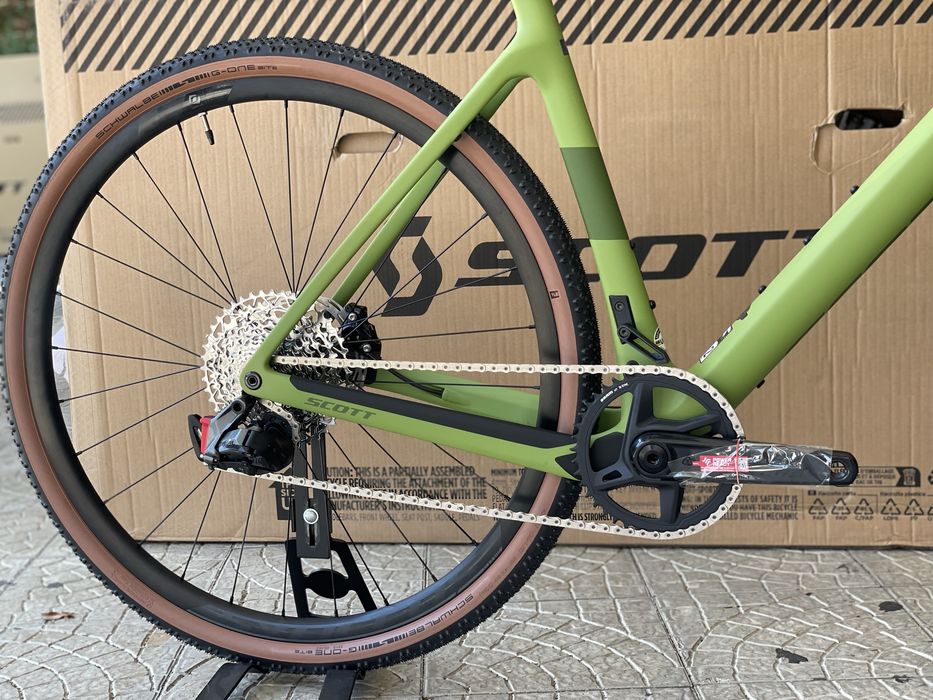 Bicicleta de Gravel Scott Addict Gravel 30 green