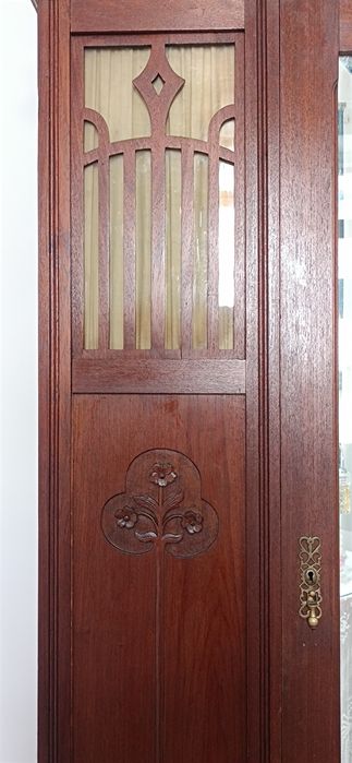 Roupeiro e cama de casal arte deco