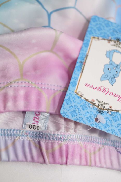 GHNATYGREN Syrenka strój do pływania dla dzieci 130cm OGON monofin