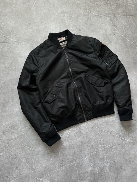 Мужской бомбер Schott USA.