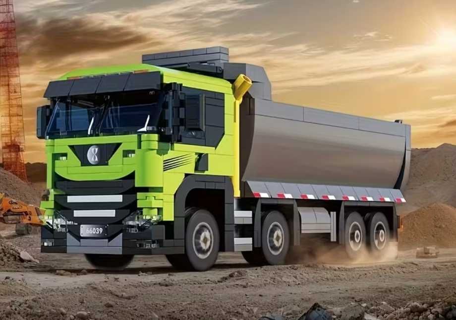 конструктор на базі Лего вантажівка самосвал.