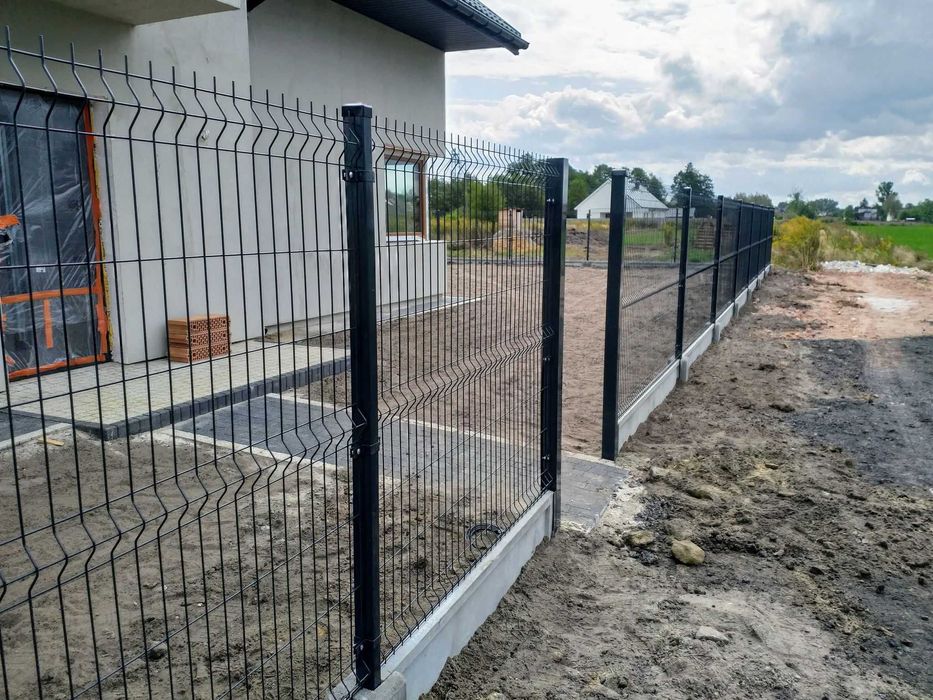 Ogrodzenia panelowe + podmurówka + montaż