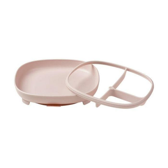 Talerzyk z przyssawką 2w1 Blush