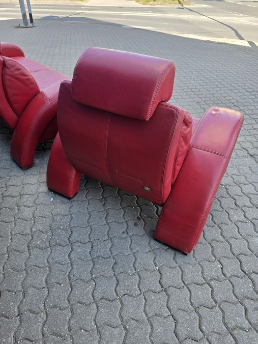 Komplet skórzany TRANSPORT CAŁY KRAJ