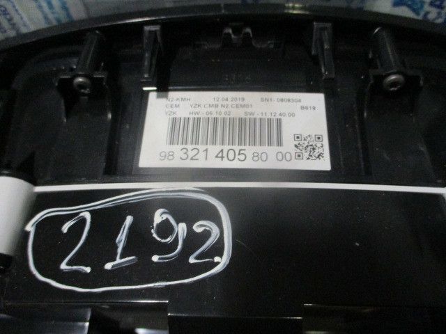 Quadrante / painel de instrumentos CITROËN C3 III (SX)
