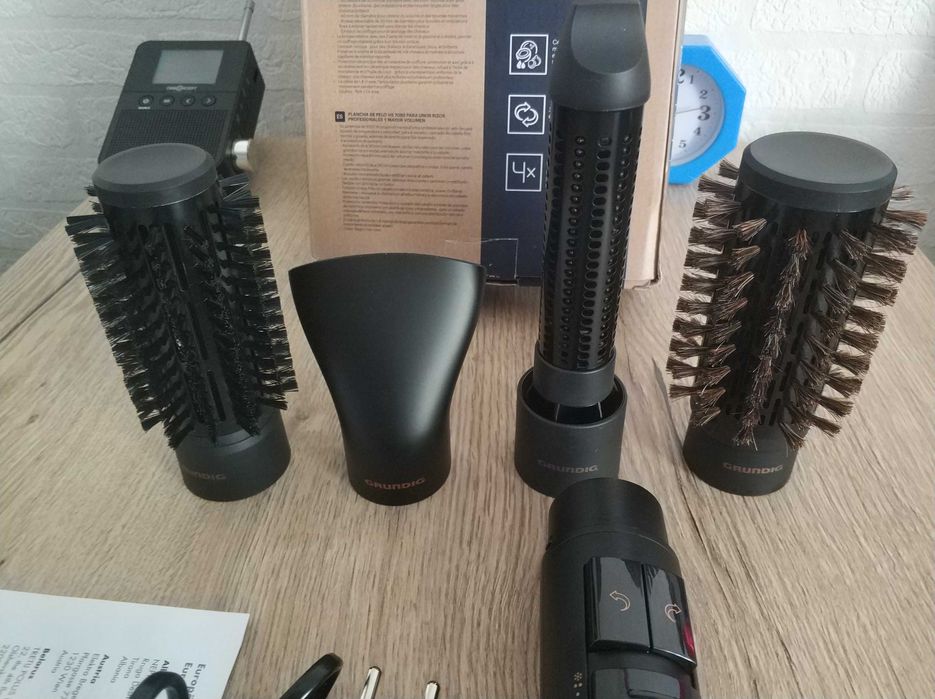 Lokówko Suszarka Obrotowa GRUNDIG NaturaShine HS 7080 dla Kobiet Loki