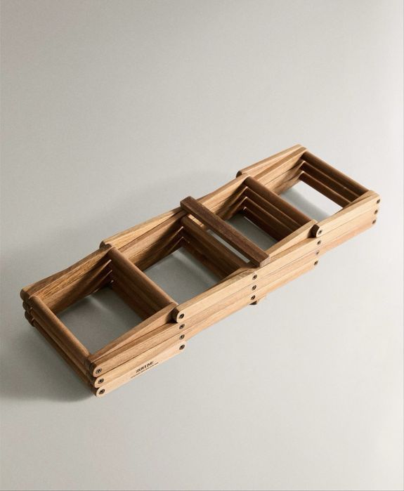 Suporte de Garrafas Madeira Zara Home NOVO