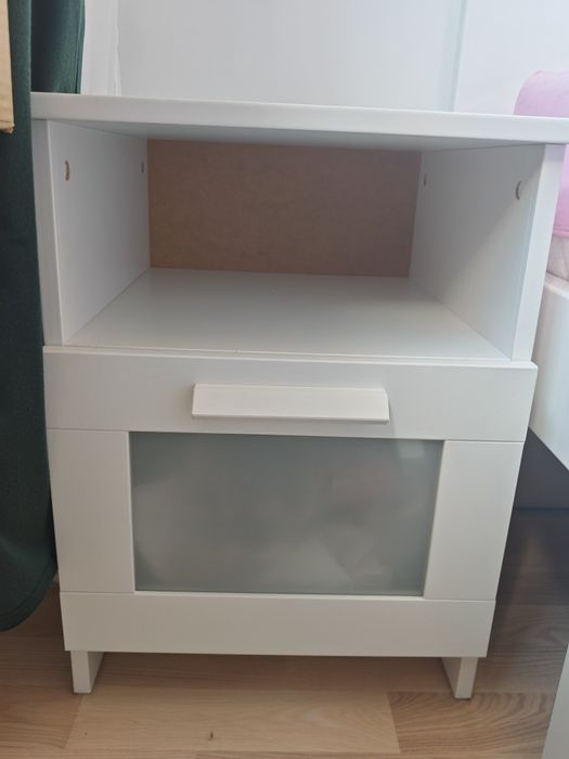 Szafka nocna Ikea Brimnes biały mat