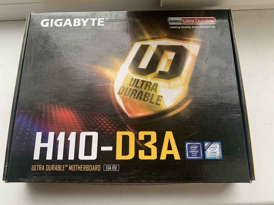 Gigabyte GA-H110-D3A (LGA1151, DDR4, M.2) материнська плата