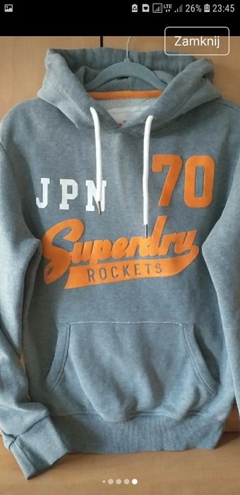 Bluza męską z kapturem