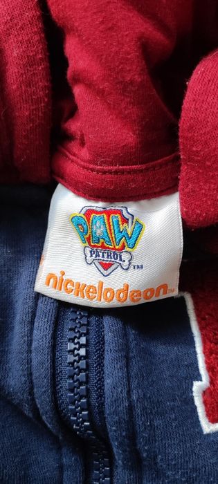 Paw Patrol Nickelodeon bluza chłopięca z kapturem 110 cm