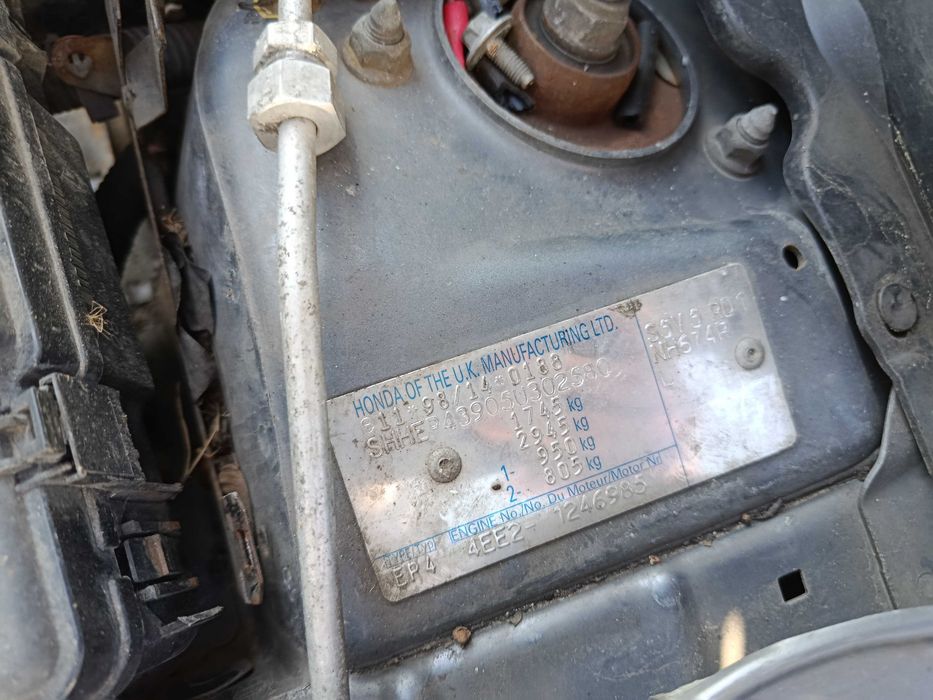 Honda Civic VII 1.7D 2005r NA CZĘŚCI