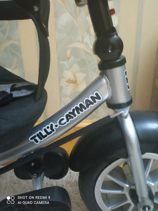 Велосипед Tilly Cayman батьківською ручкою.