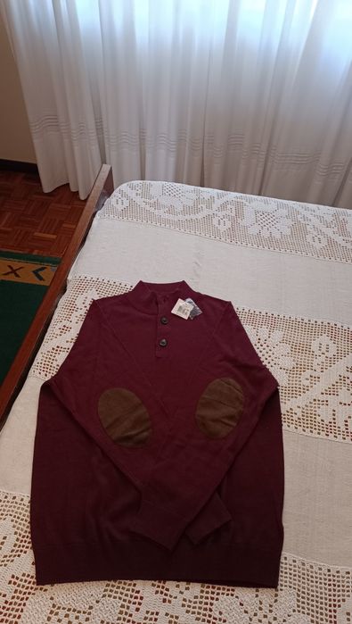 Camisola de homem com botões