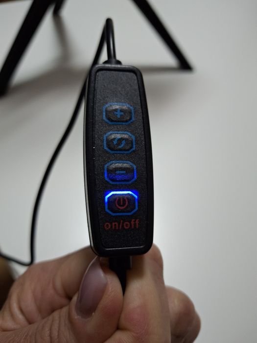 Anel de luz LED  com tripé