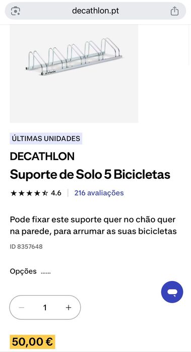 Rack bicicletas - bicicletário