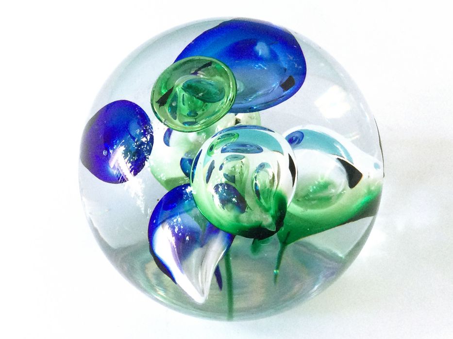 Pisa papéis de Vidro Soprado à Mão, Langham Inglaterra, anos 80