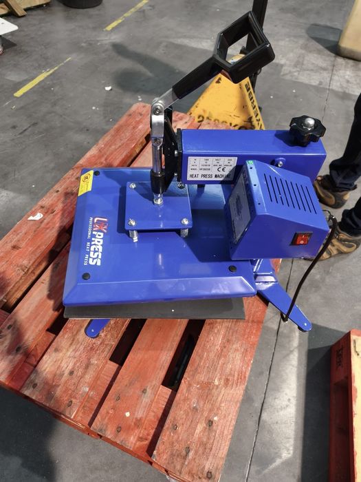 Prensa Térmica Profissional 38x38cm (Modelo HP38058) – Ideal para Sublimação e Vinil Têxtil
