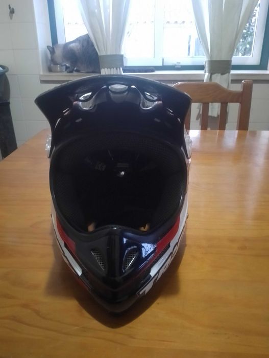 Capacete enduro motocross btt