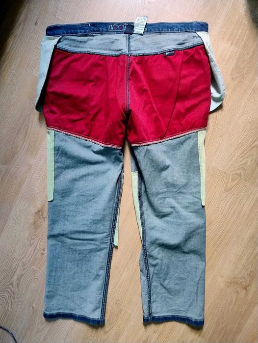 Spodnie motocyklowe dżinsowe LOOKWELL uk46 Kevlar