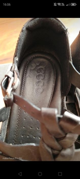 Skórzane buty super firmy ECCO