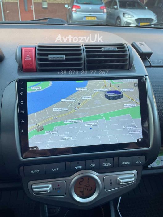 Магнітола FR-V EDIX Honda JAZZ FIT STREAM CITY ELEMENT CarPlay Андроїд
