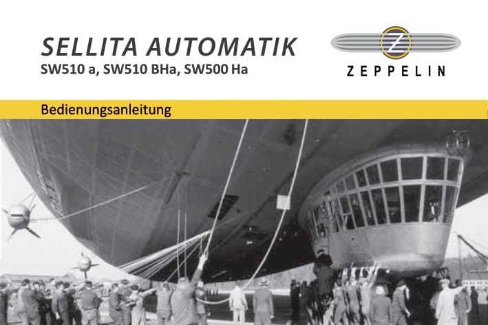 Made in USA - NOWY chronograf ZEPPELIN 100 Jahre, SW500 -10xx + paski ...