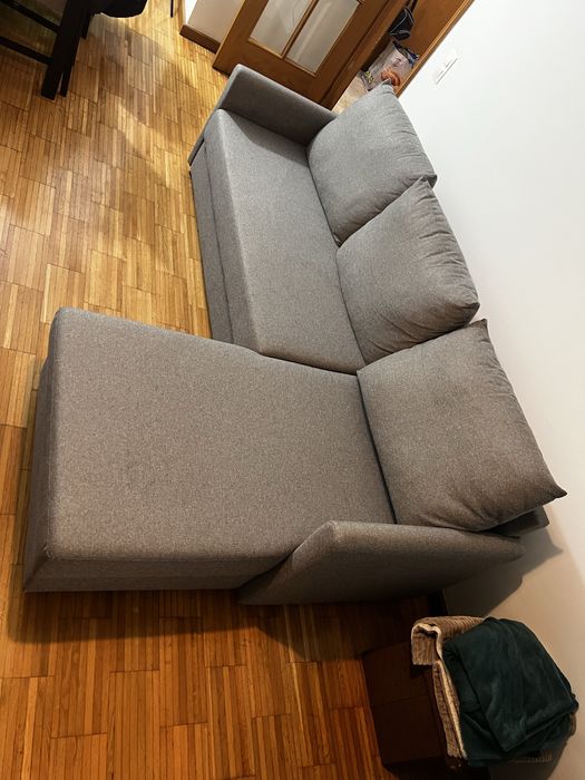 Sofá Cinza Usado