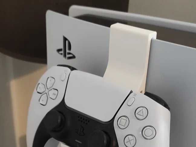 Suporte para Comando PS5 | Impressão 3D | Fácil de Instalar