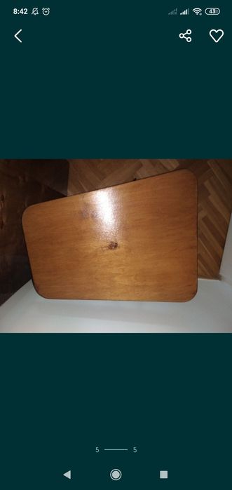 Stolik gazetnik vintage