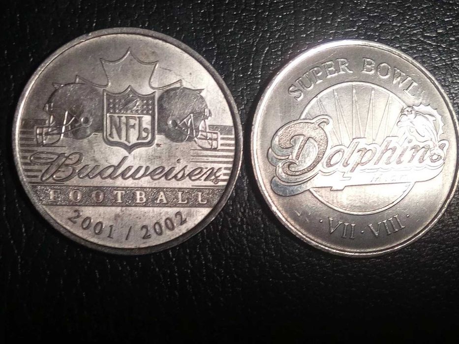 Moedas/Medalhas do Super Bowl 2001/2002