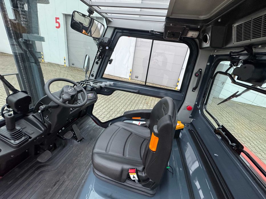 Wózek Widłowy Spalinowy Heli Diesel 5,0t Maszt 3,3m z Pozycjonerem