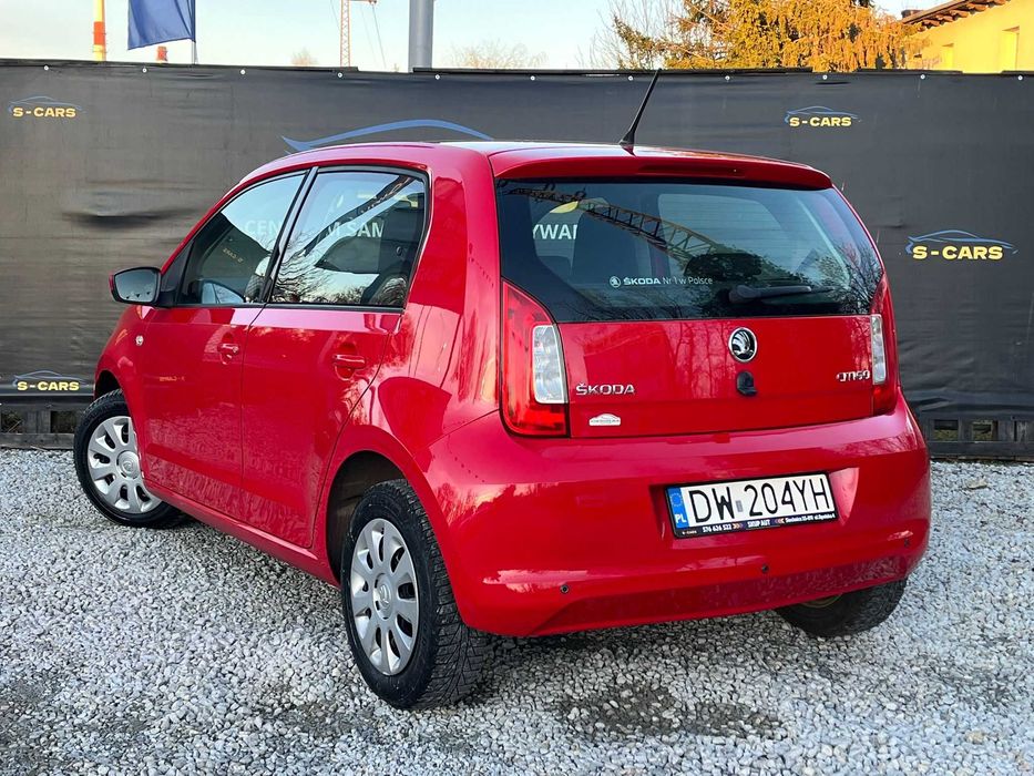 Skoda Citigo 1.0 b • SUPER STAN • MIEJSKIE AUTO • 5 Drzwi • Zamiana