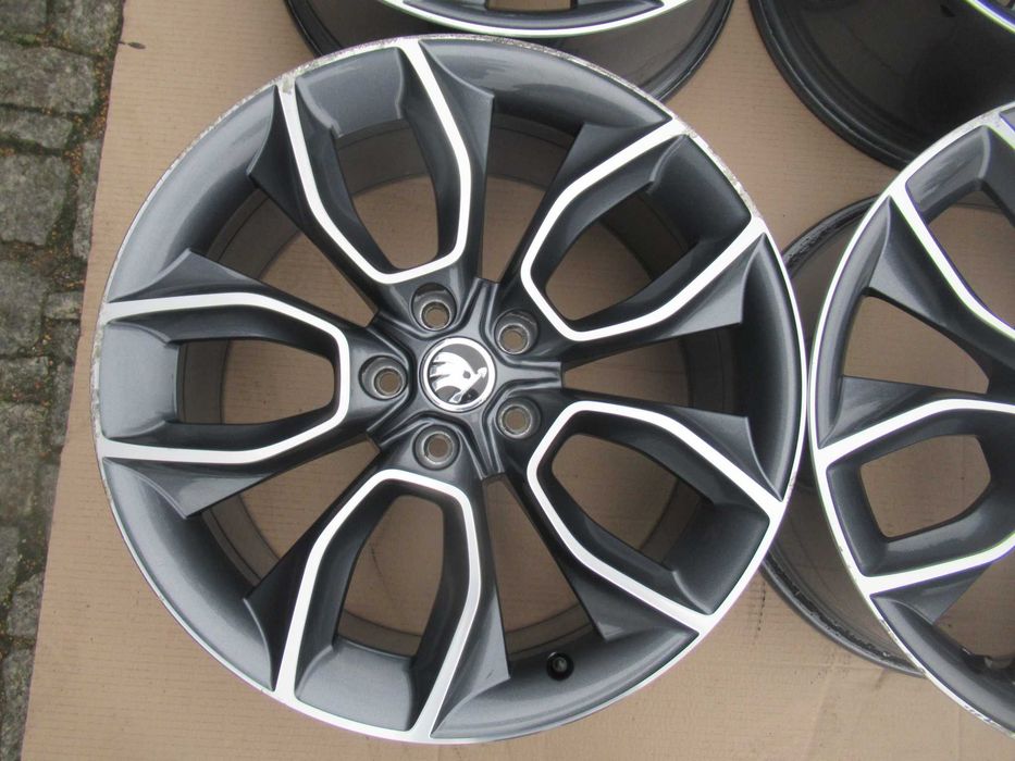 Alufelgi 4szt R19 SKODA YETI,Octavia 2,3,4,SUPER B,Kodiaq,Karoq,VW,AUDI,SEAT  4605