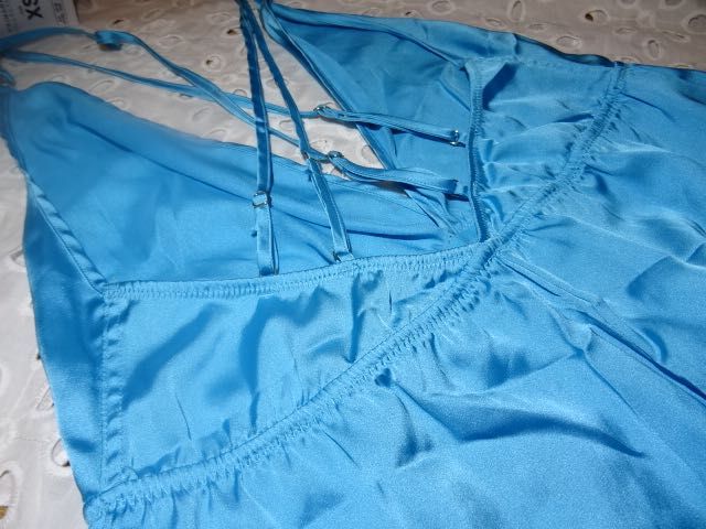 Primark satynowa piżamka body XS