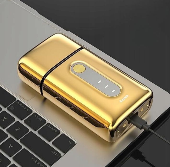 Golarka Elektryczna AESFEE z ostrzami z folii tytanowej USB typ C nowa